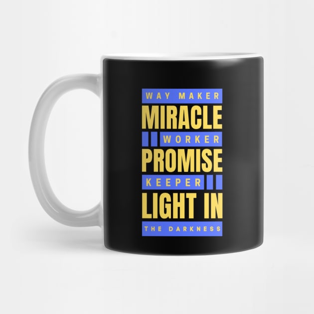 Way maker miracle worker promise keeper | Christian by All Things Gospel